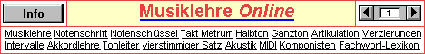 Musiklehre ONLINE