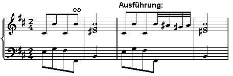 Beispiel: Doppelschlag